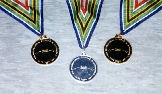3 medaljer